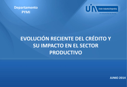 Diapositiva 1 - Unión Industrial Argentina
