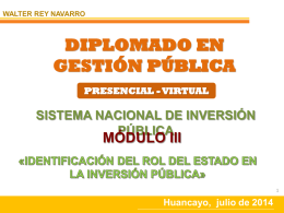 Presentaci&oacute;n de PowerPoint - Universidad Nacional de Huancavelica