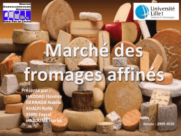 fromages affinés - Marketing4innovation