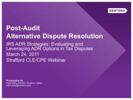 Post-audit-ADR-Presentation1