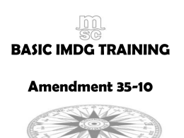imdg-class - msc