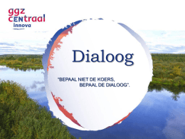 dialoogmethode - Veilige zorg, ieders zorg