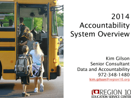 Powerpoint - Region 10 Education Service Center