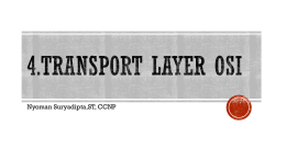 4.Transport Layer OSI - Web Blog Nyoman Suryadipta