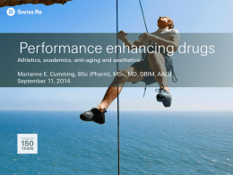 Performance enhancing drugs