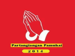 Partangiangan Pamuhai 14 februari 2014