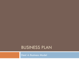 BP 4 Business model