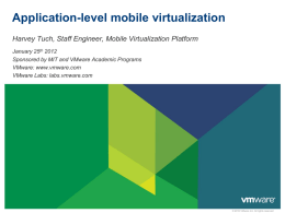 Application-level virtualization
