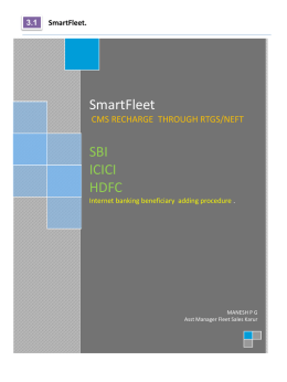 SmartFleet. . SBI Net transfer . 3.1