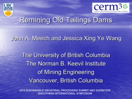 Click to add title - CERM3 - University of British Columbia