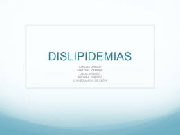 dislipidemias