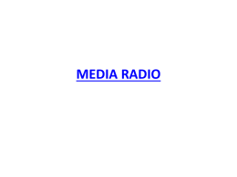 MEDIA RADIO
