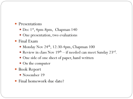 Lecture 4