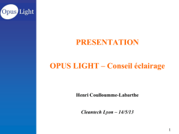 Lyon 14/05/2013 - Opus Light
