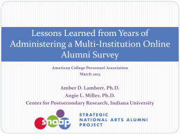 Lessons Learned from Years of Administering a Multi