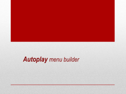 autoplay menu builder معرفی نرم افزار:-1