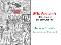Permutations - D&eacute;partement de math&eacute;matiques et de statistique