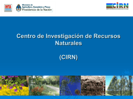 INTA-Presentación-CIRN-2014 (Microsoft PowerPoint