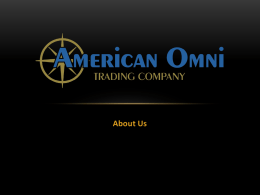 to view our PowerPoint presentation and learn more about us!