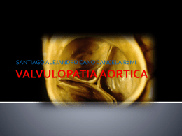 VALVULOPATIA AORTICA