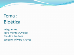 bioetica - Etica Humana