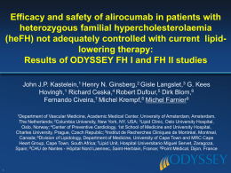 ODYSSEY FH I and FH II studies