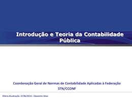 Apostila Introdu&ccedil;&atilde;o e Teoria da Contabilidade