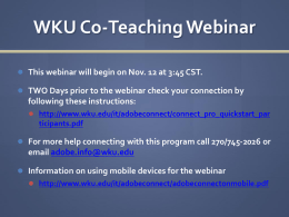 PPT - Western Kentucky University