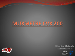 MUX METRE CVX 200