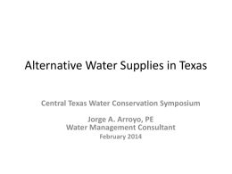 Jorge-Arroyo - Texas Living Waters Project