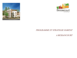 Programme et stratégie habitat à Bessancourt