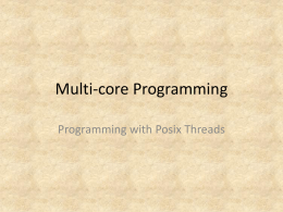 Posix Threads