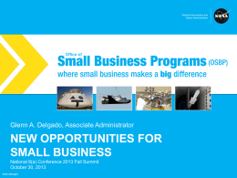 small business - National 8(a) Association