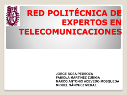 RED DE EXPERTOS EN - Redtelecom