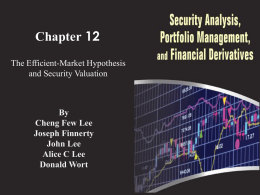 PowerPoint for Chapter 12
