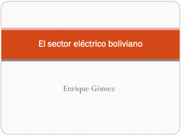 Generación de Electricidad en Bolivia: Estado Actual y