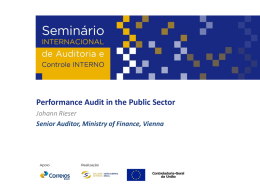 Performance Audit
