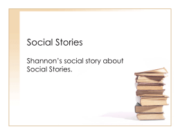 Social Stories presentation