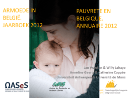 Pauvreté en Belgique - présentation de l`annuaire 2012