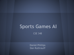 Sports Games AI