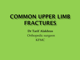 uper limb fracture