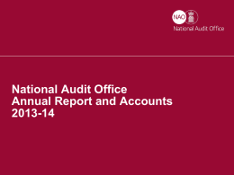 Annual report and accounts