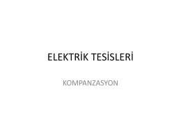 Reaktif güç - Erciyes Üniversitesi | Elektrik Elektronik Mühendisliği