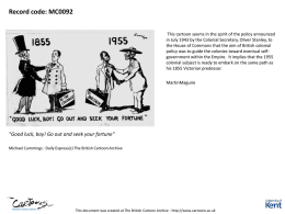 Powerpoint - The British Cartoon Archive
