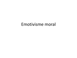 Emotivisme moral