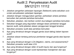 letter of audit inquiry