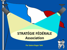 Stratégie fédérale association