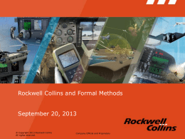 Rockwell Collins Overview