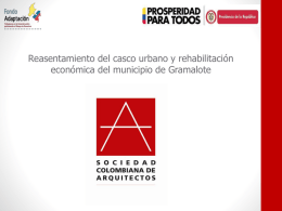 Gramalote - Sociedad Colombiana de Arquitectos