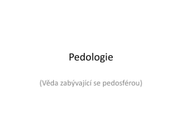 Pedologie